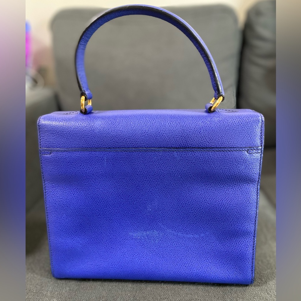 Rare Vintage CELINE Clasp Leather 
Handbag & Wallet - Picture 6 of 17